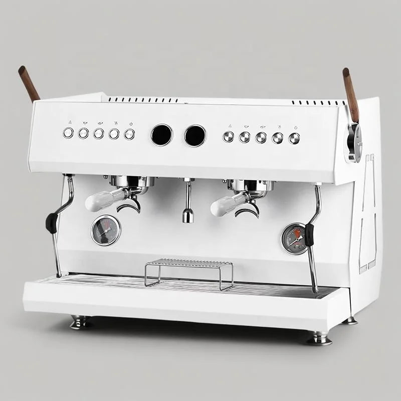 Commercial Professional Stocked Italian Kaffee Two Group Semi Automatic Coffee Maker Espresso Coffee Machines