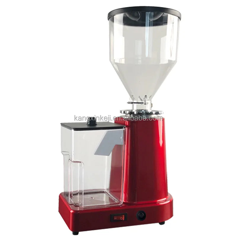 Electric Automatic Coffee Grinder Stainless Steel Whole Bean 60Mm Flat Conical Burr Mill 220V 110V 2000Rpm