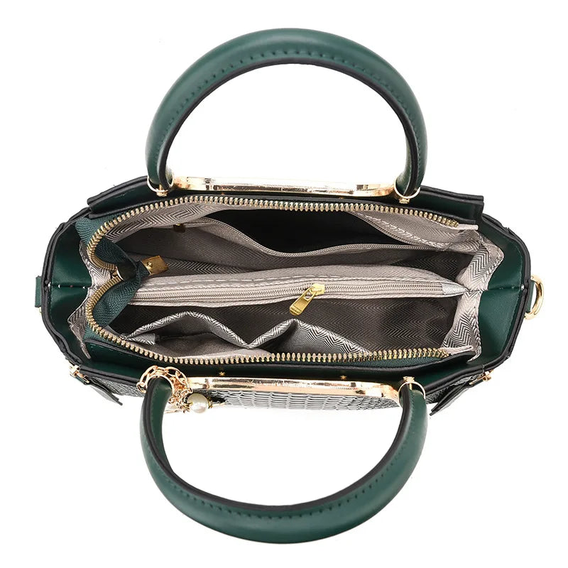 Wholesale New Fashion Pu Leather Bags Ladies Hand Bags Shoulder Crossbody Luxury Women Handbags