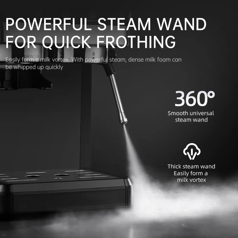 High Quality Customizable Italian Grinding Machine Office Coffee Maker Automatic Coffee Making Machine Commercial With Latte
