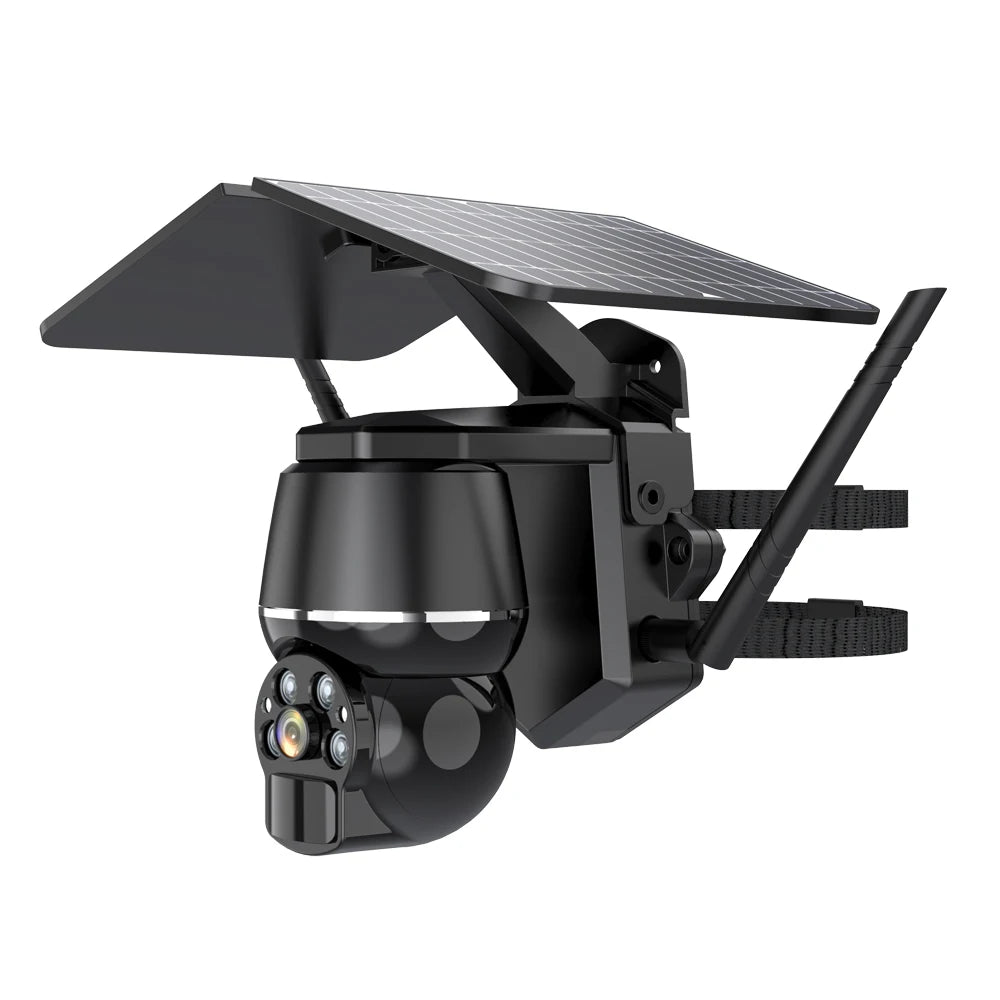 SZGOING 3MP 5MP Solar Panel Wireless Outdoor Security Cctv 360 Ptz Camera Wifi 4g Sim Card Solar Battery Powered Ptz Ip Camera