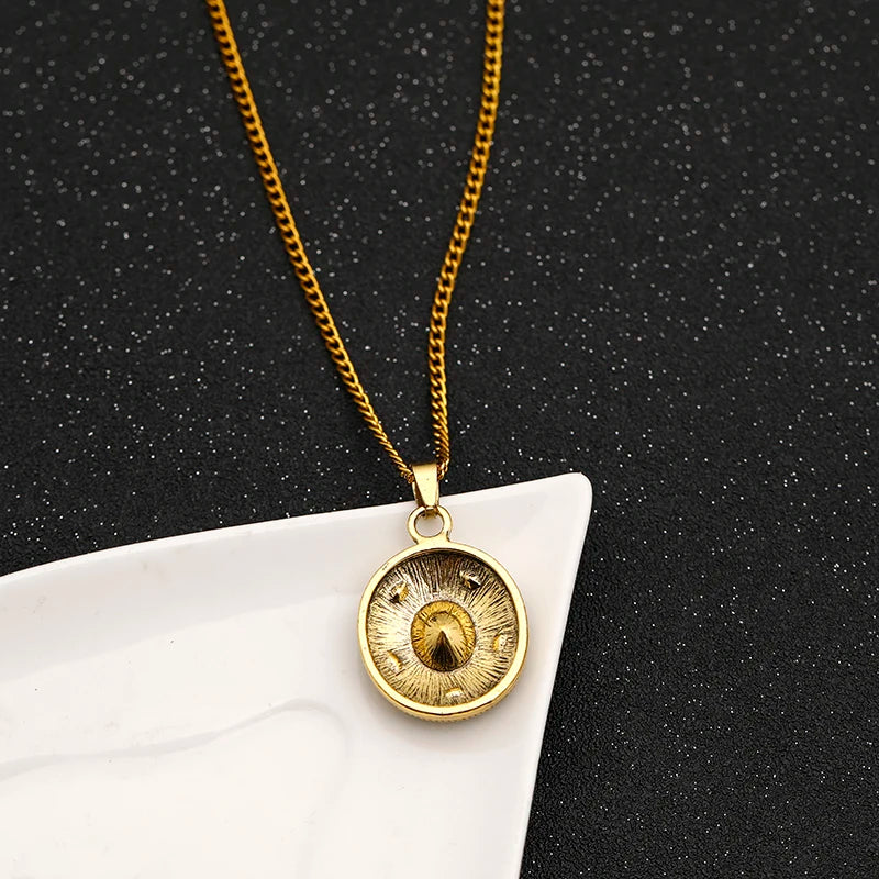 new fashion rich jewel style style necklace pendant necklace boutique high quality jewelry