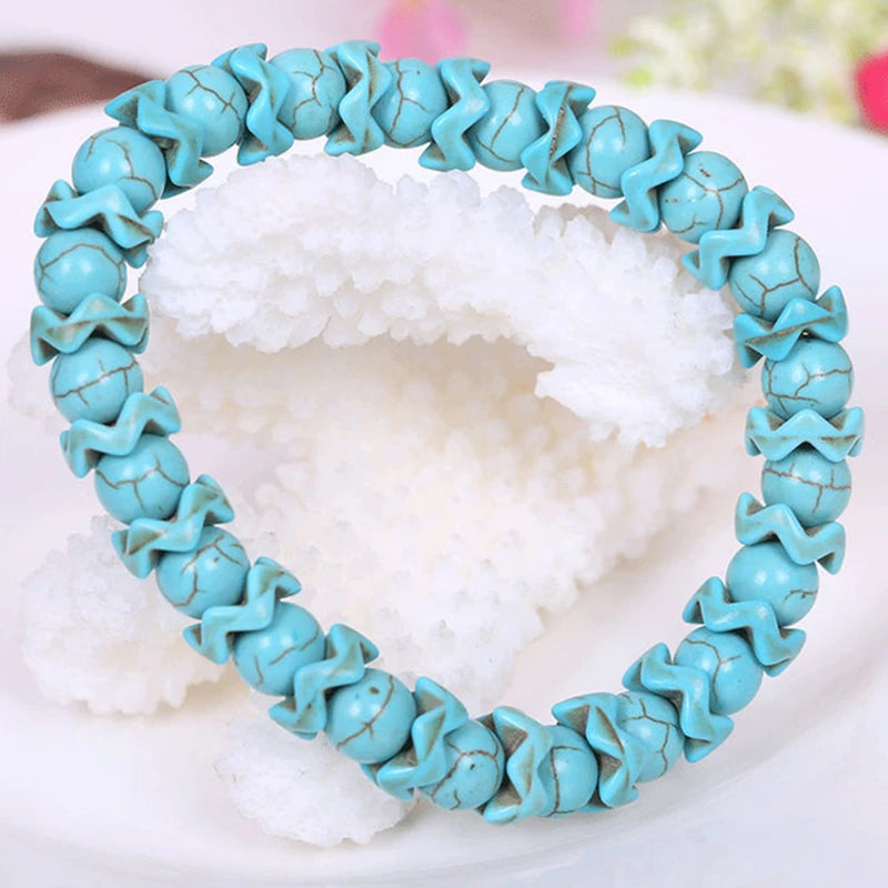 Fashion New Brand Handmade Elasic Stone Beads Bracelet For Women Bracelets Female Summer Bracelete Jewelry Gift Pulseras Mujer