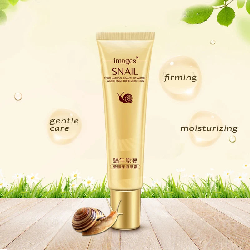 Snail Essence Eye Cream Eye Bags Remove Eye Dark Circle Anti-Puffiness Anti Wrinkles Anti Aging Moisturizing Skin Care Eye Gel