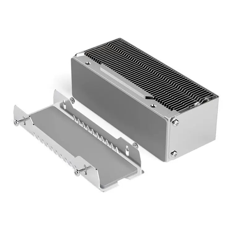 TEUCER 2280 M.2 Solid State Drive 2 Heat Pipe & LED Radiator Vest Cooling Fan for Computer & Laptop Case