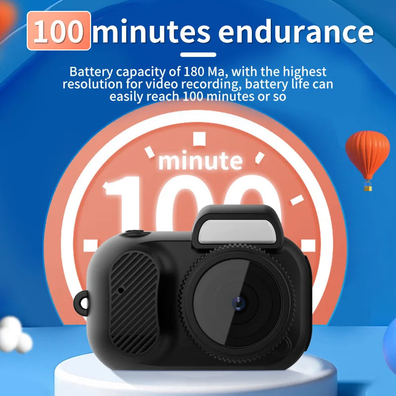 1080P HD Camcorder Retro Pocket Mini CCD Digital Camera Selfie Camera for Kids