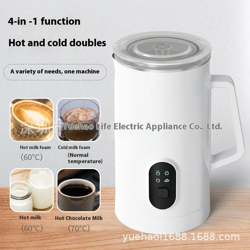 Cross-Border Household Electric Milk Frother Automatic Coffee and Milk Foaming Machine for Heating Milk