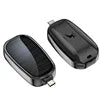 Emergency Keychain Outdoor Portable Mini Solar Powered Plug and Charge Solar Power Bank Compact External Battery Charger