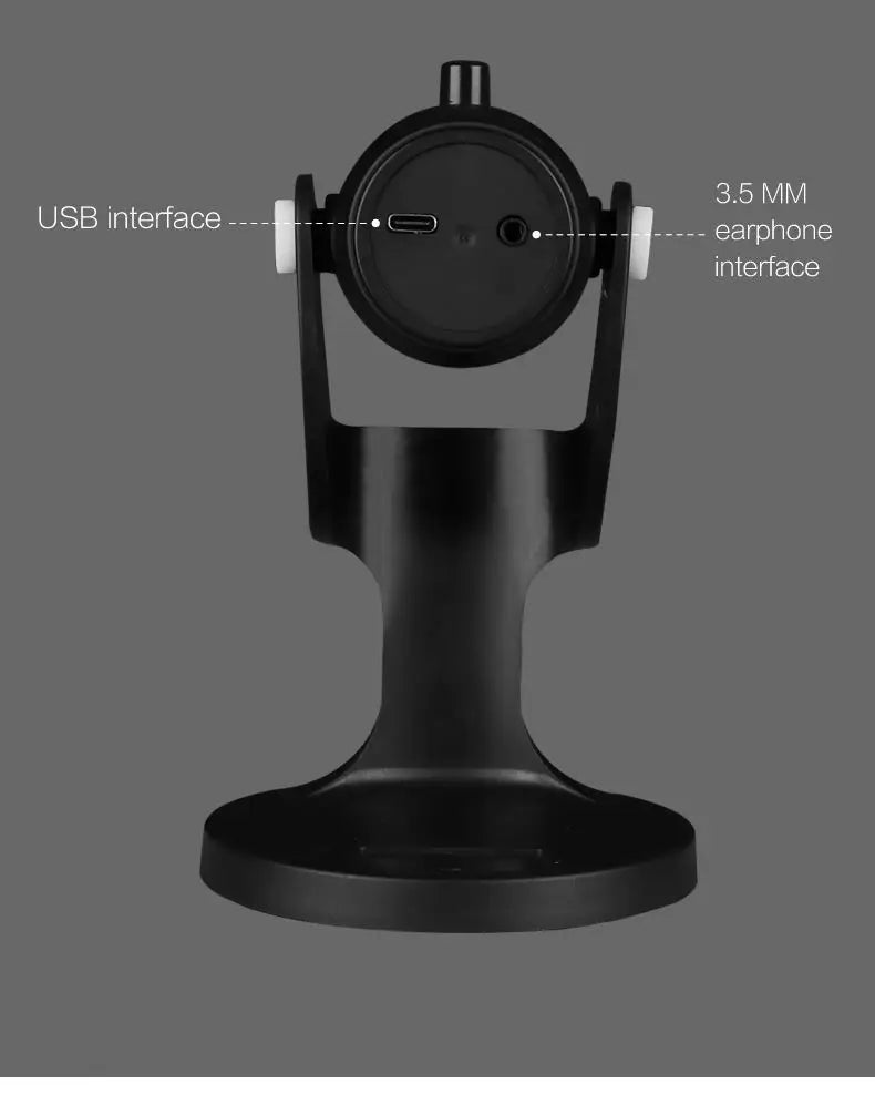 Demao MU900 Professional Microphone Gaming Microphone Studio Recording USB Computer Mic Condenser Microphone