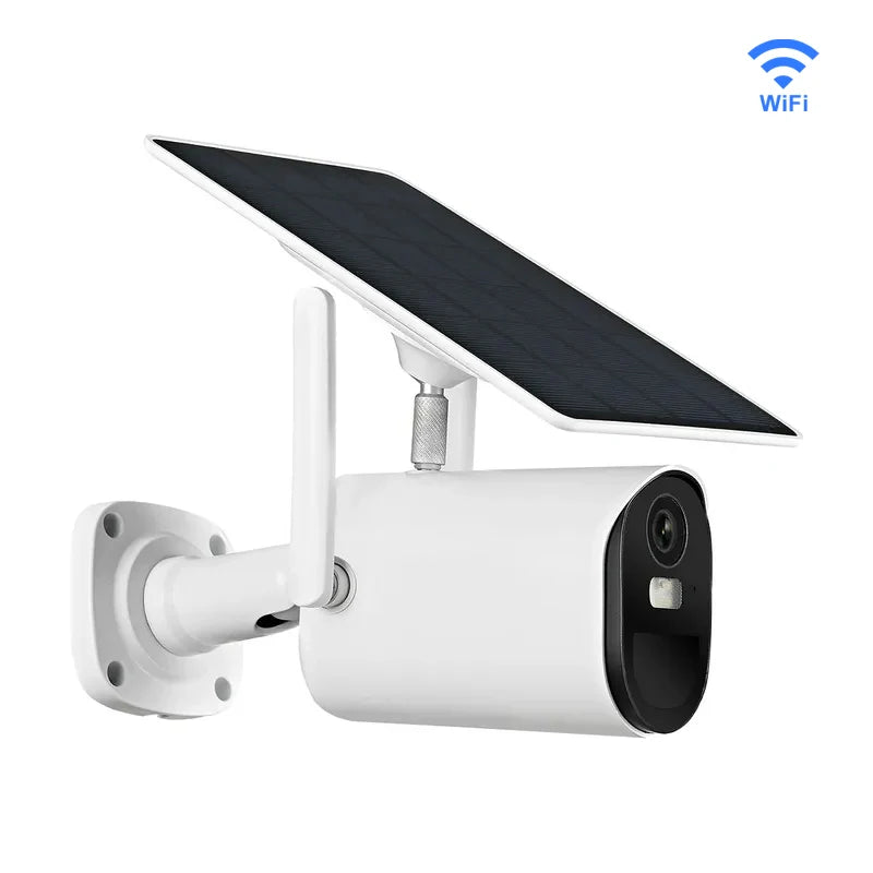 Original Manufacturer 2MP 4MP Night Vision Solar Security Camera WIFI 4G Wireless With Spotlight Rechargeable Solar CCTV Camera
