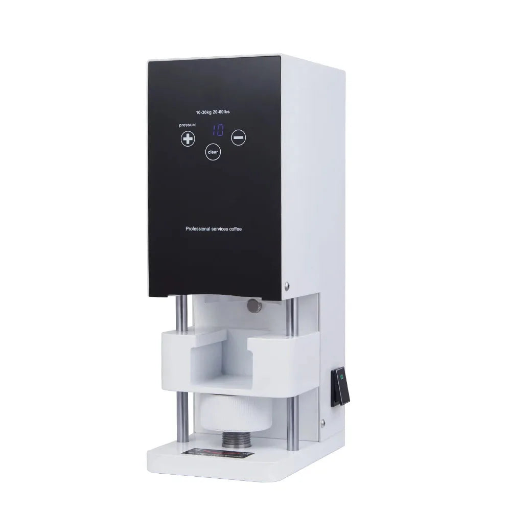 XEOLEO  Commercial 58mm Tamper Machine Aluminum Electric Coffee Powder Press Tool Automatic Coffee Grinder