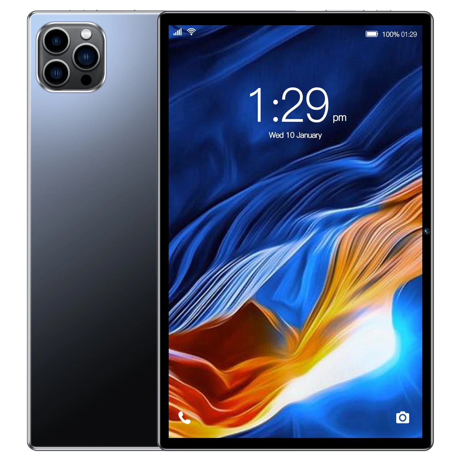 MTK6769 Dual Core 1920x1200 IPS Screen Android 10 Tablet PC 6GB RAM 128GB ROM 5G Network 8000mAh New Educational 3G