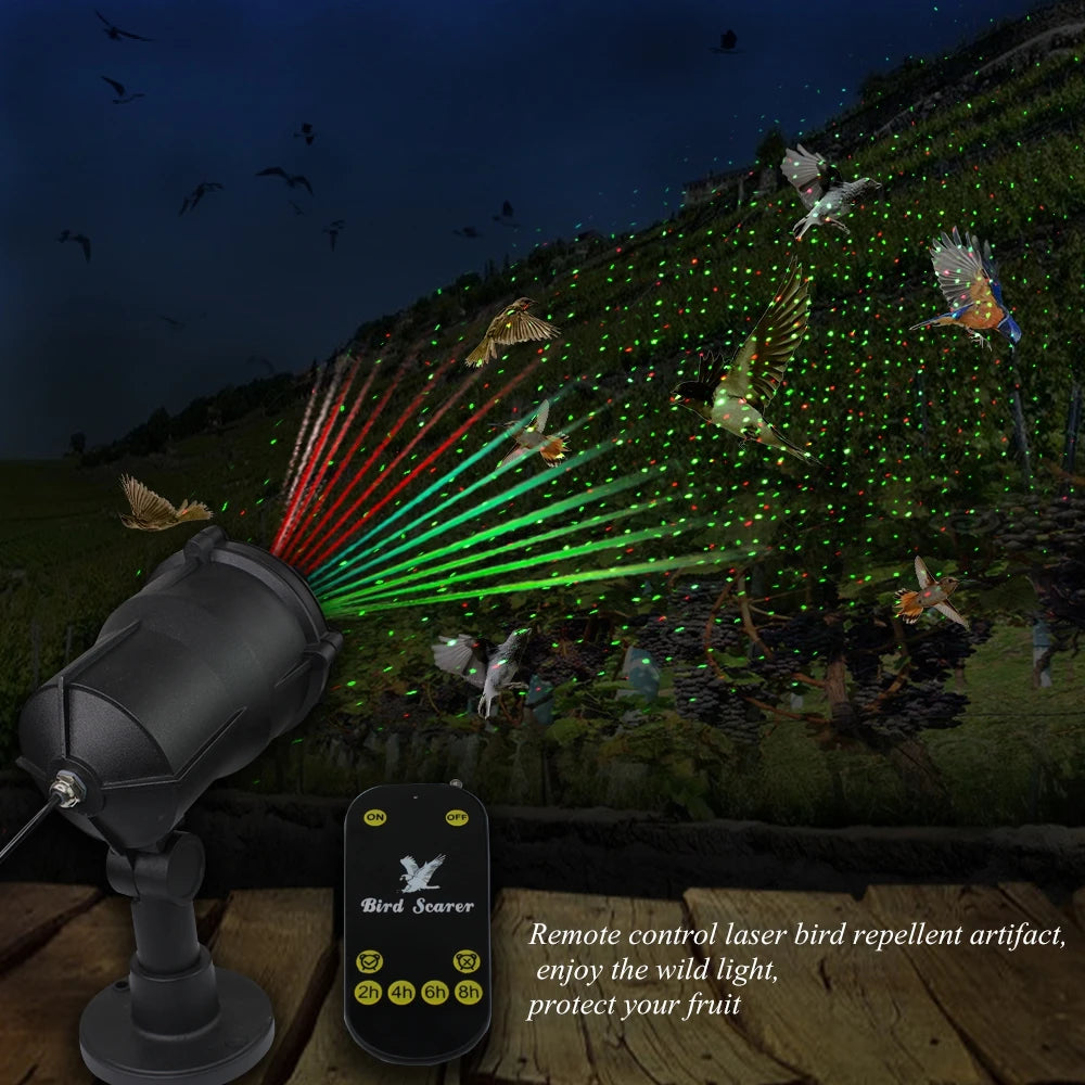 China Factory Wholesale Outdoor Laser Bird Repellent Equipment Bird Ultrasonic Laser to Keep Birds Away From Farmlands