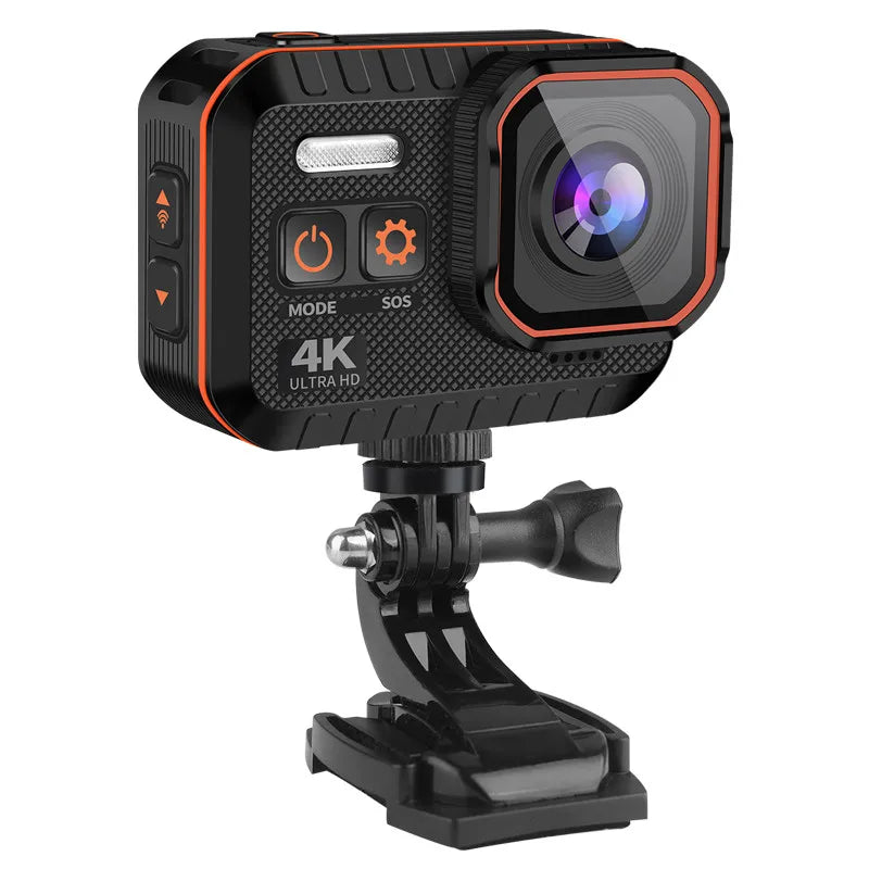 4K 360 Action Camera for Vloggers Waterproof Panoramic Video Camera for YouTube Content Creation and Sports