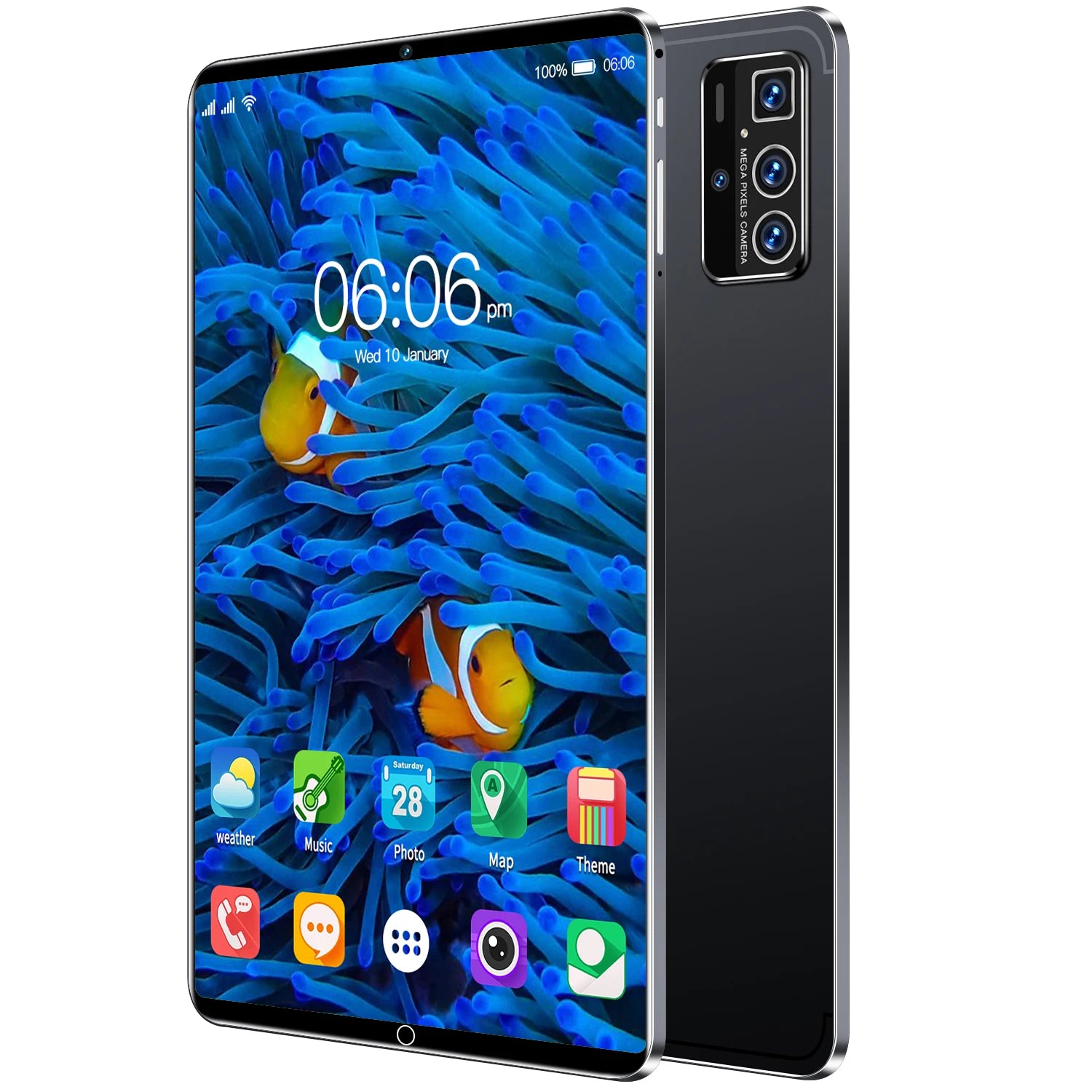 12 Inch Dual SIM Android Tablet  16GB+1TB 14 Pro Pro Branded Educational Phone Call Feature