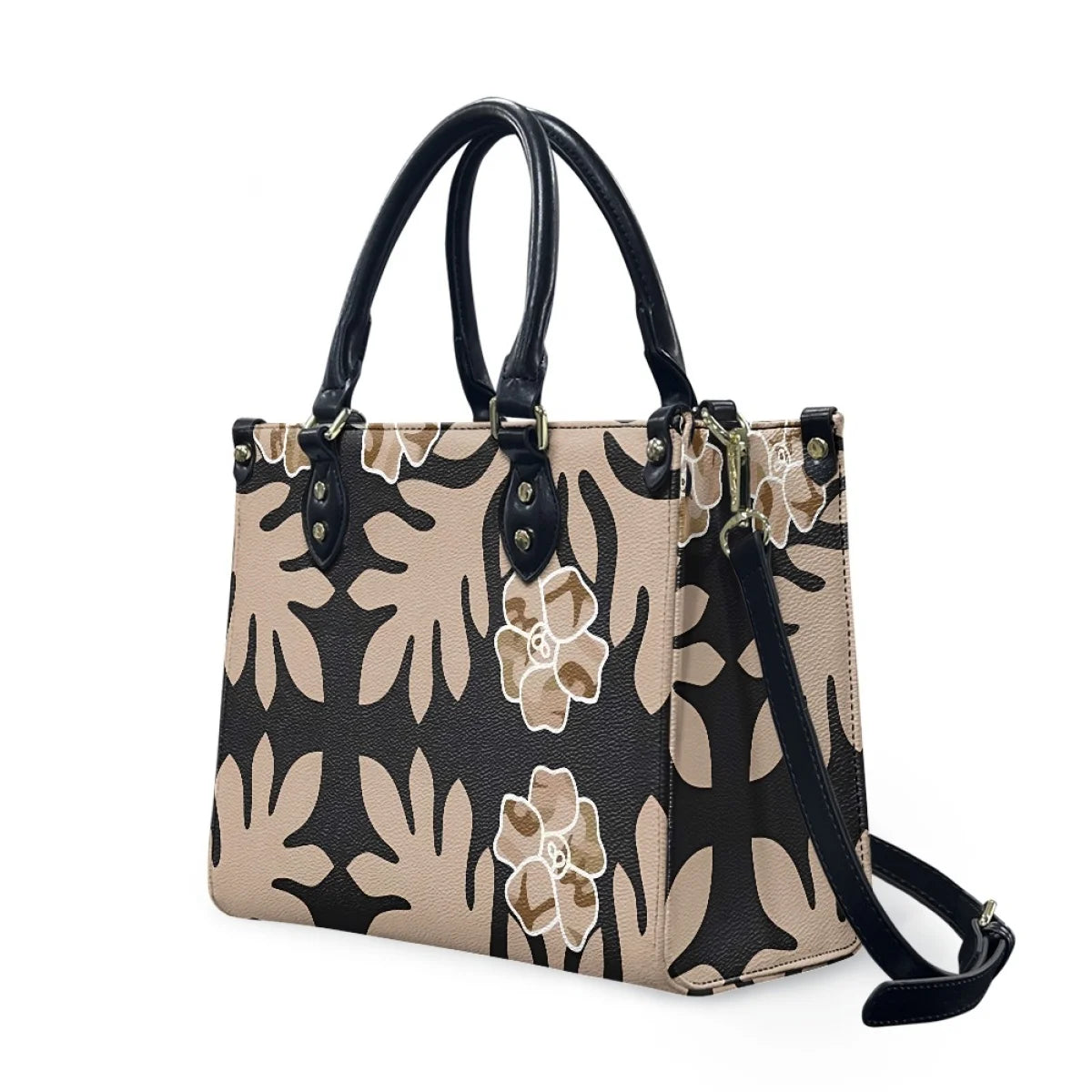 Customize Women's Handbag Leather Bags Women Handbags Ladies Wholesale Custom Polynesia Hawaiian Style Handbags for Women Luxury