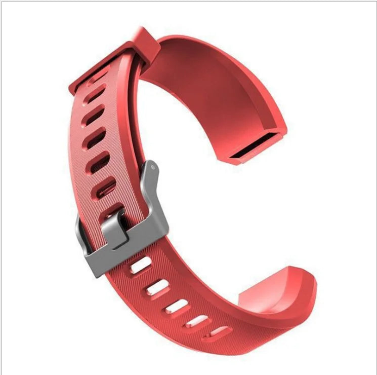New 115Plus Smart Watch Health Bracelet with Heart Rate & Blood Pressure Monitoring Fitness Tracker Bluetooth Wristband