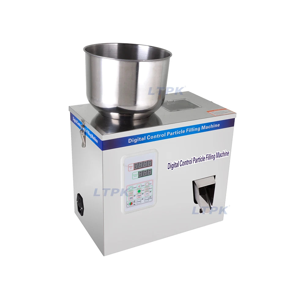 LTPKLT-W200 200g Semi Automatic Coffee Beans Grain Powder Rice Popcorn Soda Sugar Snack Candy Rice Weighing Filling Machine