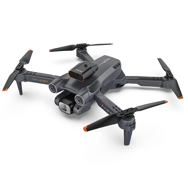 New P12 Mini Drone 4K Dual Camera Wifi FPV Full Obstacle Avoidance Rc Quadcopter Aerial Photography Helicopter Toys Gifts