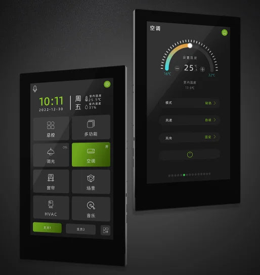 10.1 Inch Smart Touch Panel with Knob KNX/EIB Screen Factory Price Home Automation System Smart Home System