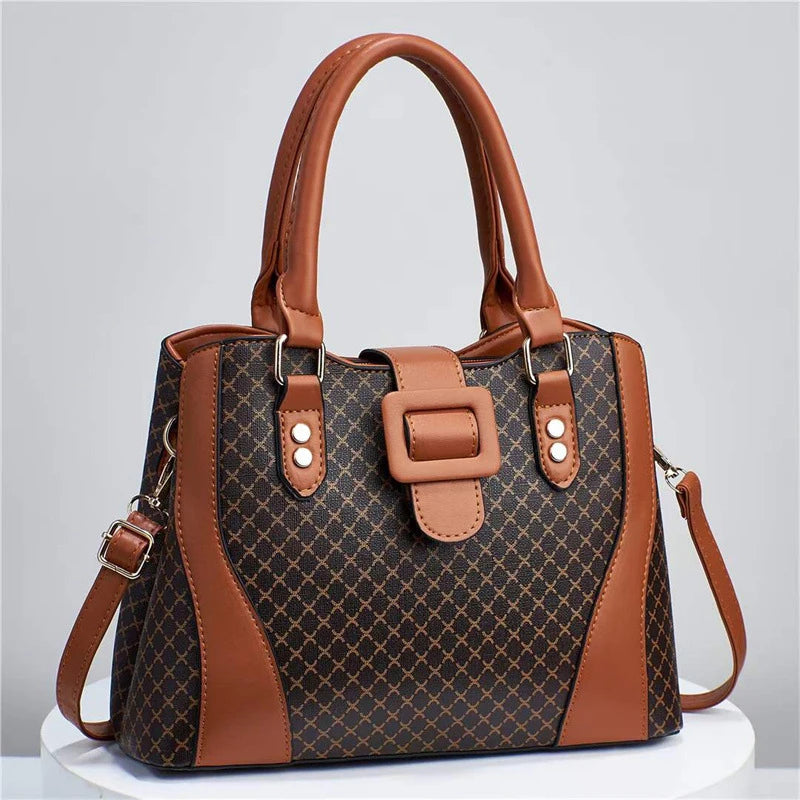 2024 New High End Stripes High Capacity Fashion Trend Messenger Bags Luxury Women's Bags Womens Handbags