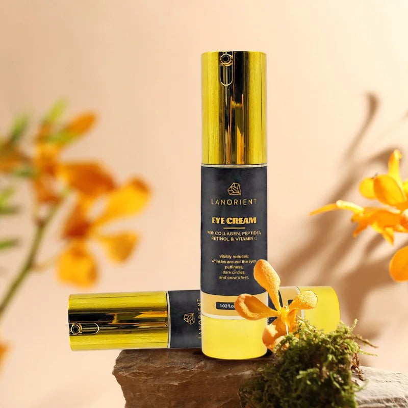 OEM Customized Korean Skin Care Cosmetics to Remove Dark Circles Brightening Niacinamide Eye Cream Retinol Eye Tightening Cream