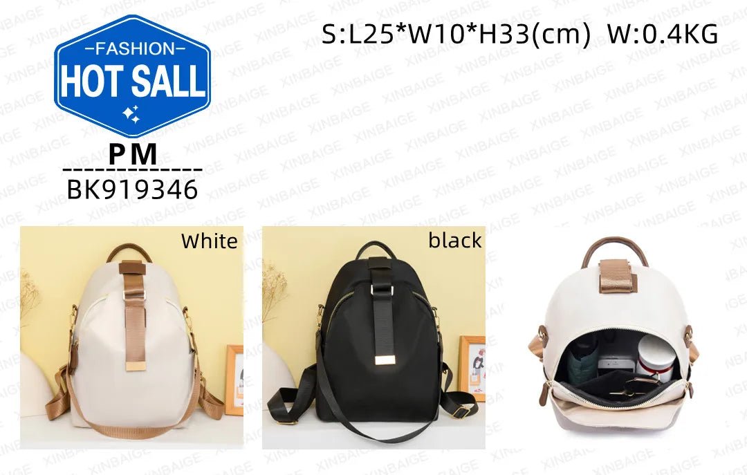 Korean Style Fashion All-Match Trendy Women's Bags Backpack New Simple Backpack Wholesale 919