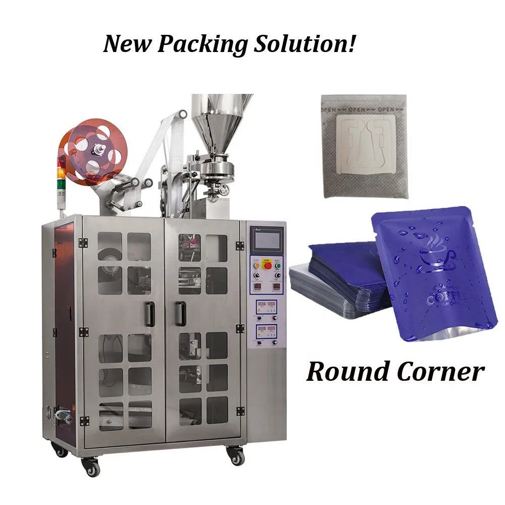 Automatic Coffee Drip Bag Packing Machine for Filling Packaging Hanging Ear Cold Filter Bag Tea Powder