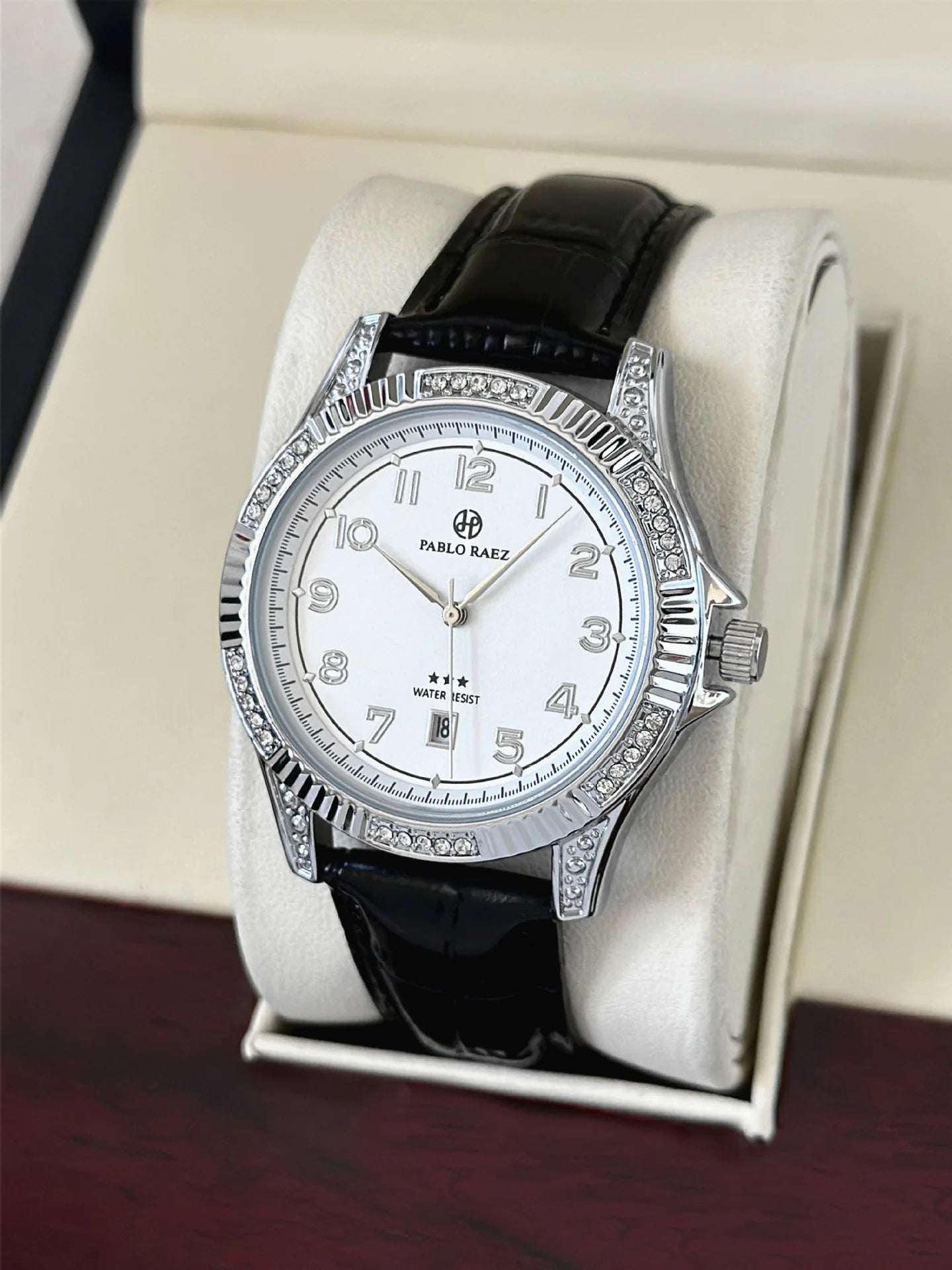 Quartz Watch New High-value Brand Men's Watches Cross-border Foreign Trade for Explosive Fashion Rhinestones Light Luxury