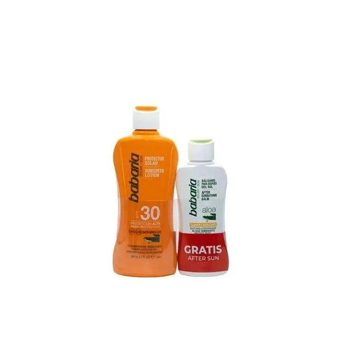 Sunscreen Cream F30 200ml + Babaria Balm - Sun protection and skin care
