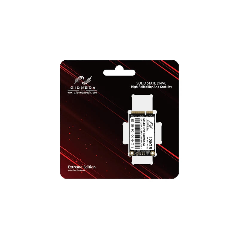 Gioneda Msata Ssd 2tb 1tb 128GB 256GB 512G MSATA Solid State Drive for Desktop Laptop Mini PC