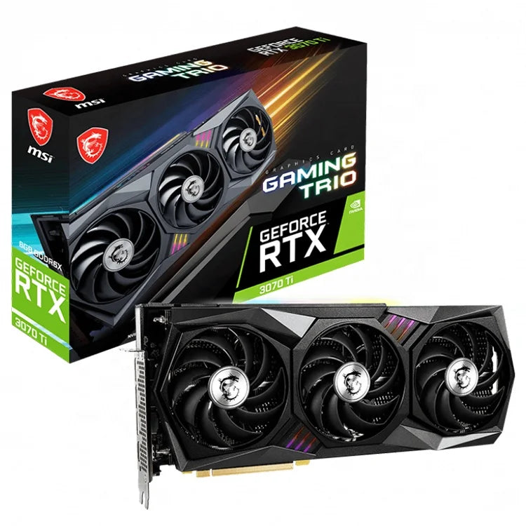 UsedMSI GeForce RTX 3070 Ti GAMING TRIO 8G LHR (Lite Hash Rate) Version Gaming Graphics Card