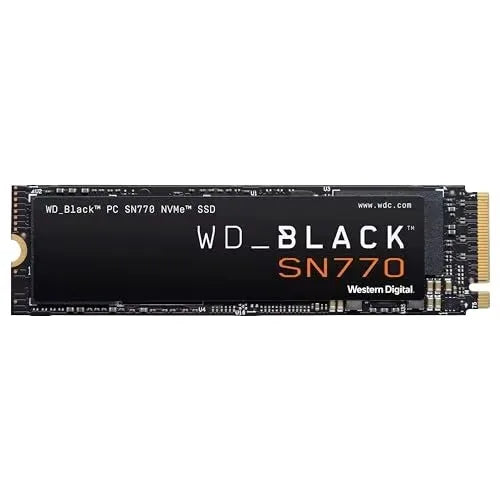 Original WD SN770 SSD 2TB Hard Drive Upto 5150mb/s Internal Solid State Drive PCIe Gen4 NVMe M2 2280 1TB SSD