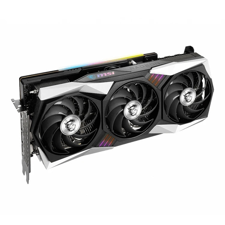 Used MSI Radeon RX 6900 XT GAMING TRIO 16G Gaming Graphics Card with GDDR6 Memory Support Cyberpunk 2077 for Desktop