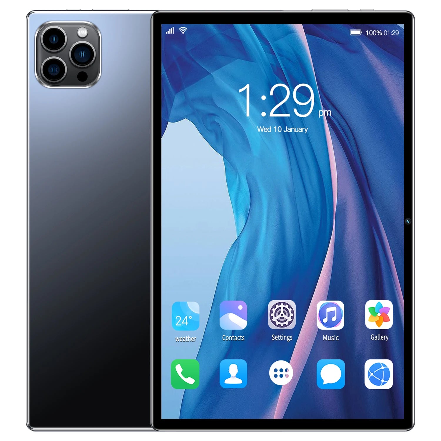 10.1 Inch Long Standby Tablet PC Fast Speed Android 13 4G 5G Wifi Calling 6GB 128GB Kid Educational 4G 5G 10 Inches Fast