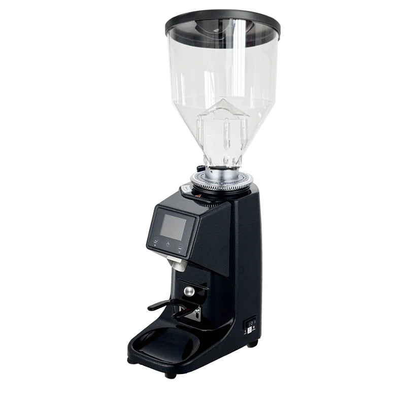 Commercial  Coffee Grinder Electric Espresso Mill  Stainless Steel 60mm Burr LCD Display Screen Automatic Coffee Grinder Machine