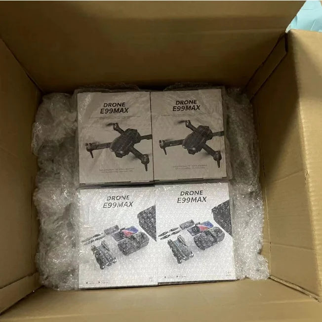 Fast Shipping E99 Max Mini 4K Wide Angle Camera WiFi FPV Quadcopter Drones Flying RC Toys for Boys Teens Children Gifts Presents