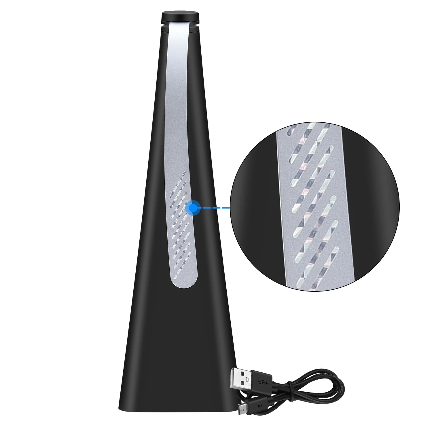 BolerGifts Bug Repellent Fans for Tables Rechargeable Bug Repel for Outdoors Picnic Camping Solid State
