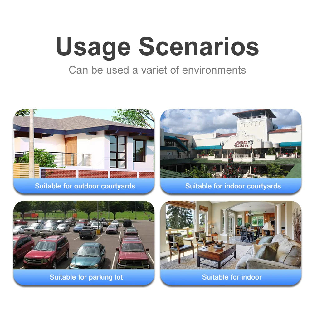 Dual Lens Three Screen Home Security System with Camera Solar 4g Sim Card V380 Pro Security Camera Motion Sensor Security Camera