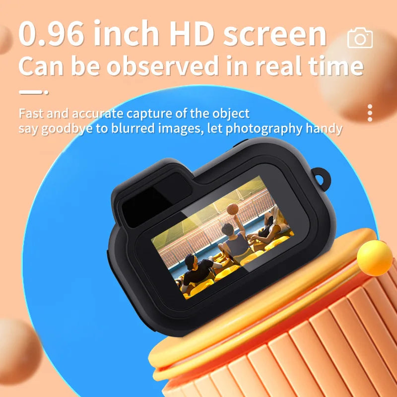 1080P HD Camcorder Retro Pocket Mini CCD Digital Camera Selfie Camera for Kids