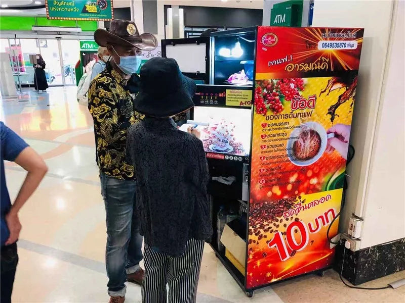 Professional Automatic Coffee Vending Machine with Coin Operated WF1-306B