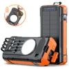CE ROHS OEM 10000mah 20000mah 30000mah Mobile Battery Solar Panel Portable Phone Powerbank Charger Solar Power Bank