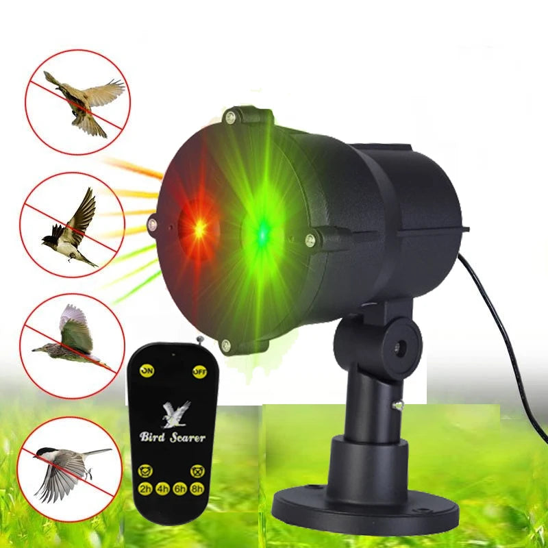 Outdoor Waterproof Bird Laser Deterrent Device Animal Repeller Scorpions Bed Bugs Spiders Bats Snakes Animal Control
