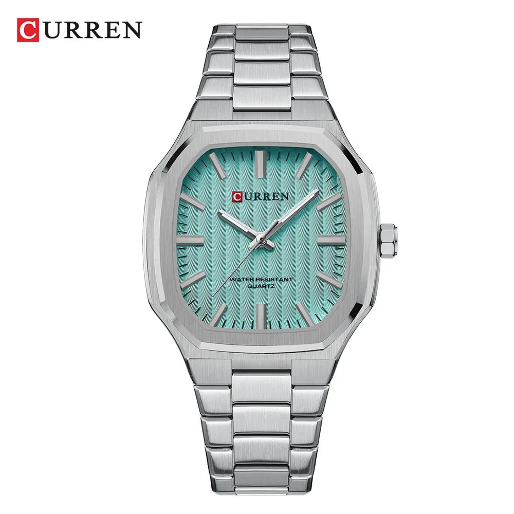 CURREN 8458 Luxury Casual Men's Watches Waterproof Luminous Hands Clock Quartz Wristwatch for Men Male Relojes Relogio Masculino