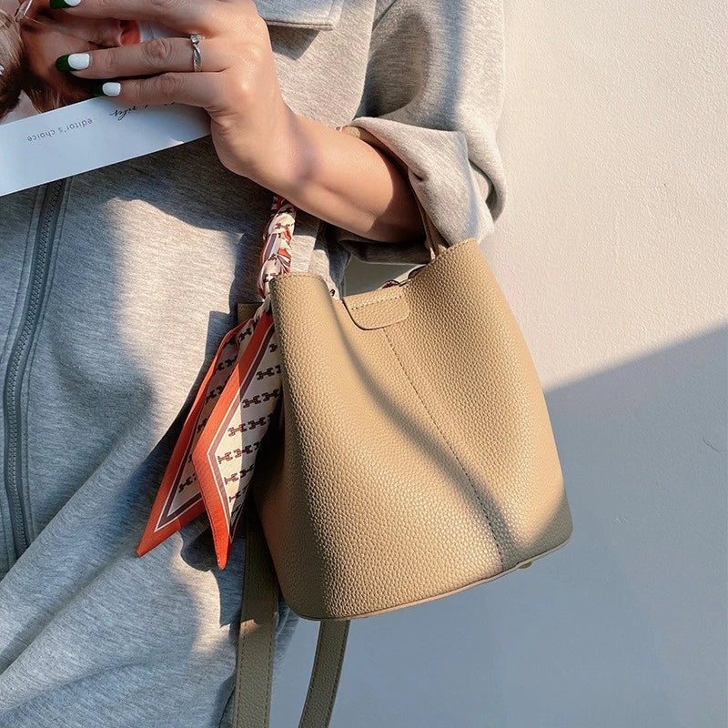 Hot Sale Women Hand Bags Bucket Shape Shoulder Crossbody Bag Ladies Messenger Bags Women Handbags