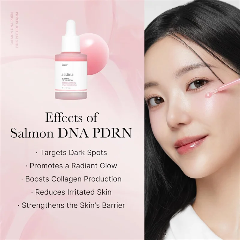 G Private Label PDRN Skin Care Anti Aging Polynucleotides Serum PDRN  Ampoule EGF PDRN  Salmon DNA Serum Skin Booster 30ml