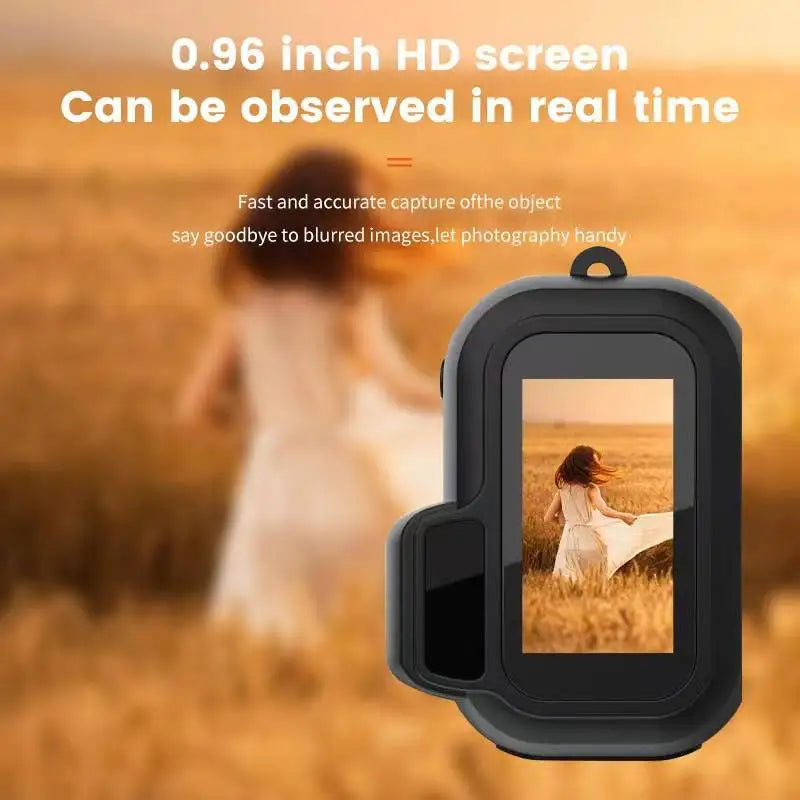 1080P HD Camcorder Retro Pocket Mini CCD Digital Camera Selfie Camera for Kids
