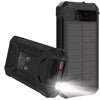 2025 Best Selling Fast Charging Waterproof Solar Power Bank 30000mAh 10W Wireless Charge Battery Watt  LED DisplayFlashlights