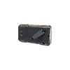 Portable Waterproof 10000Mah Hand Crank Solar Power Bank With Phone Holder and Strong Torch Function