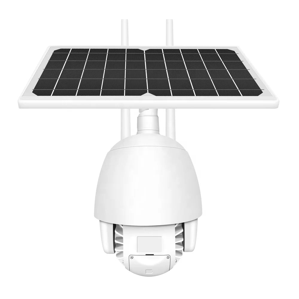 wireless outdoor solar cctv camera wifi 4G security camera 3pcs rechargeable battery Camhipro mobile application